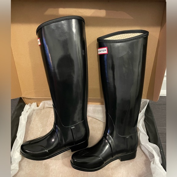 Hunter Boots, size US 5, black, brand new - Picture 3 of 8